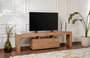 Nordure Soporte TV Atlantic Pine 180cm x 50cm x 31.3cm Tablero de Partículas Melamina 18mm